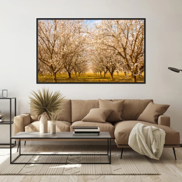 Quadro Decorativo Árvore Branca