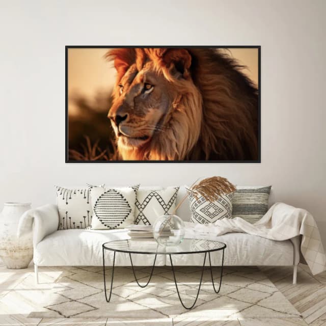 Quadro Decorativo Leão