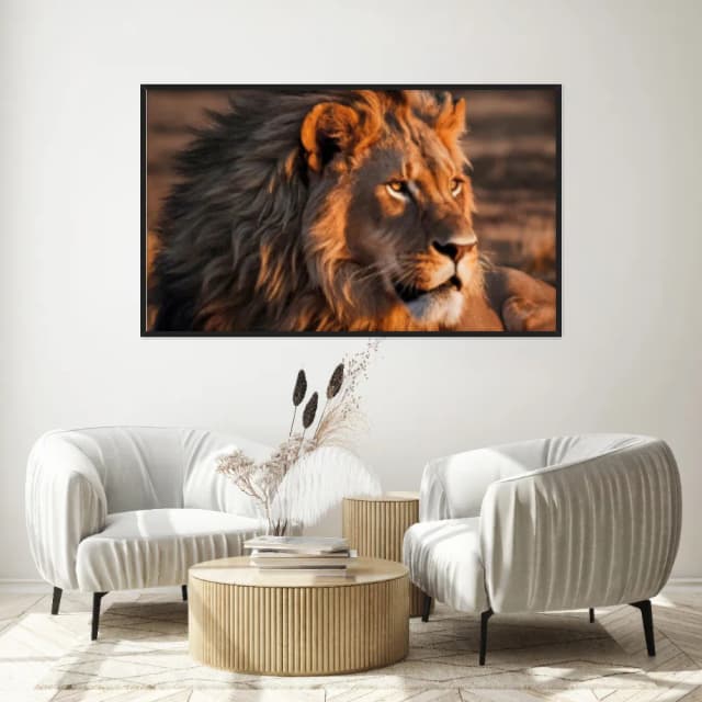 Quadro Decorativo Leão