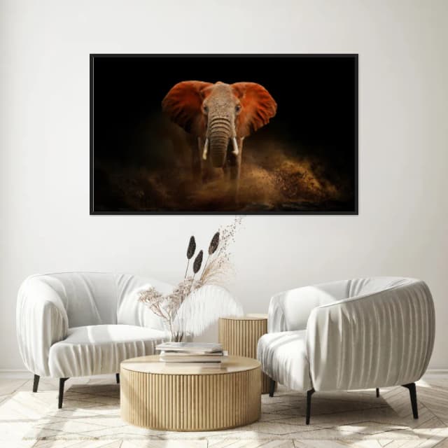Quadro Decorativo Elefante