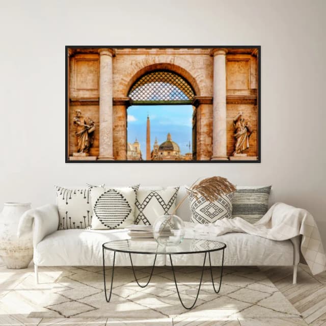 Quadro Decorativo Porta Del Popolo