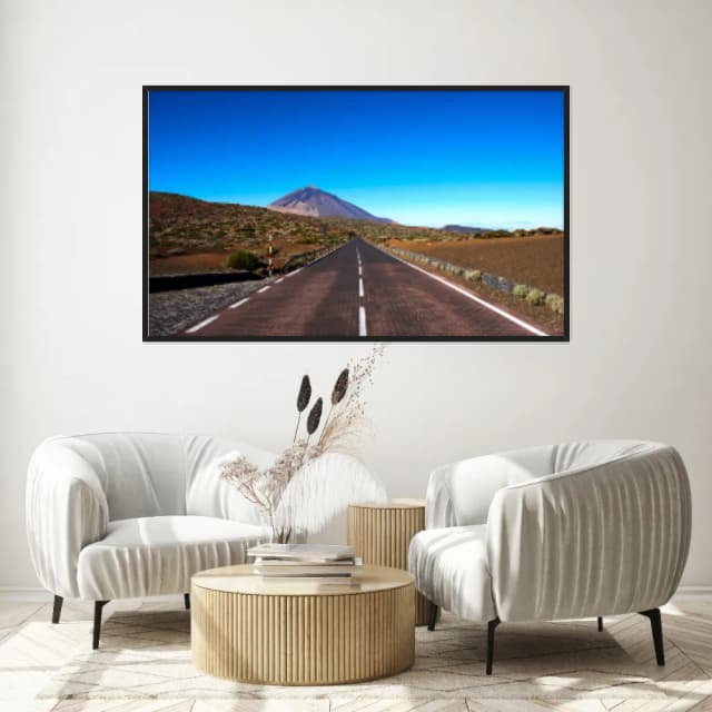 Quadro Decorativo Estrada Com Montanhas