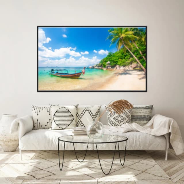 Quadro Decorativo Beira Do Mar