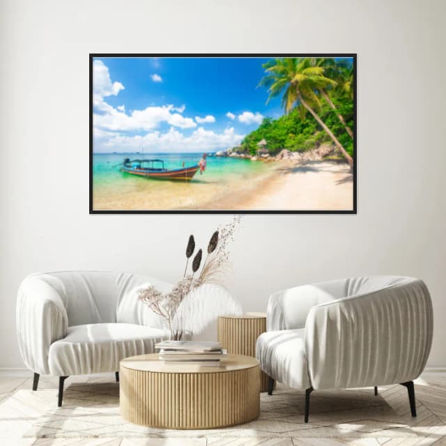 Quadro Decorativo Beira Do Mar