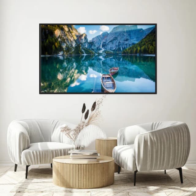 Quadro Decorativo Vista De Montanha