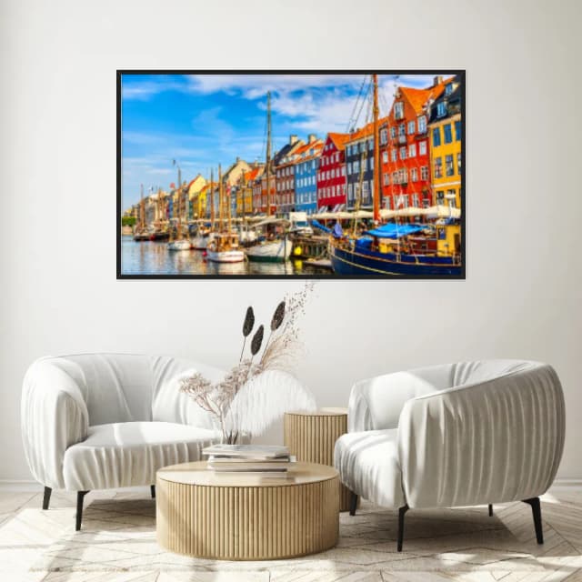 Quadro Decorativo Copenhague Dinamarca