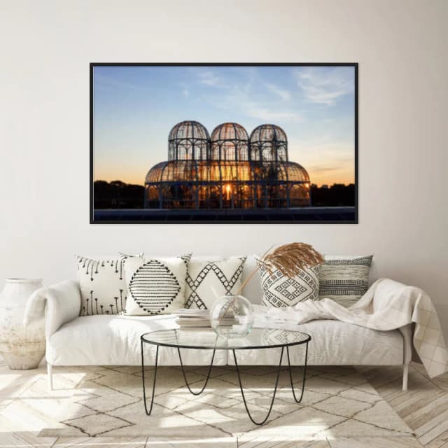 Quadro Decorativo Jardim Botanico Curitiba