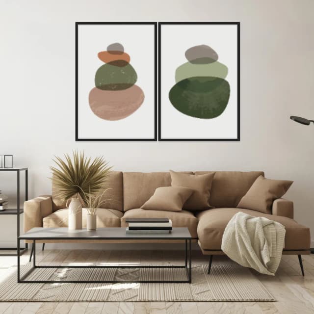 Kit Quadros Decorativos Orgânico