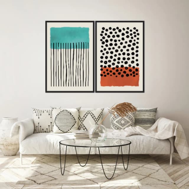 Kit Quadros Decorativos Formas