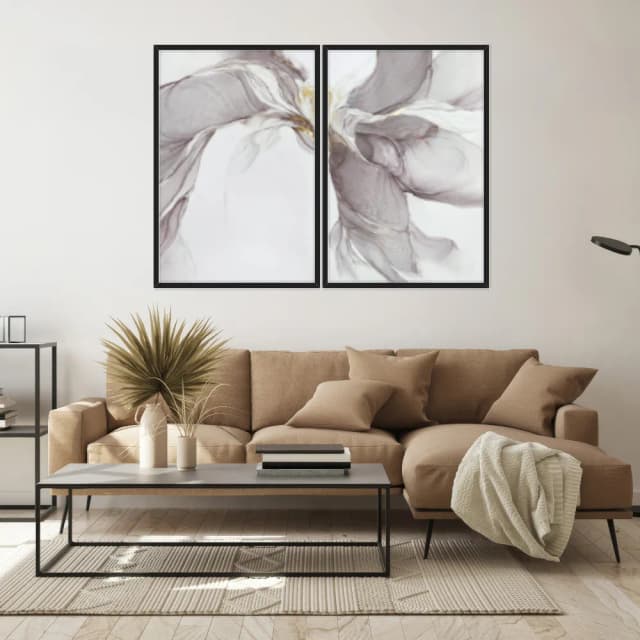 Kit Quadros Decorativos Mármore