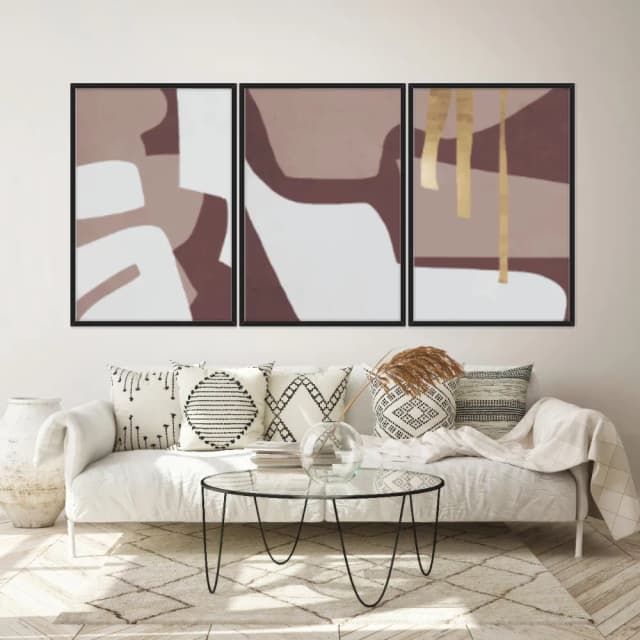 Kit Quadros Decorativos Formas