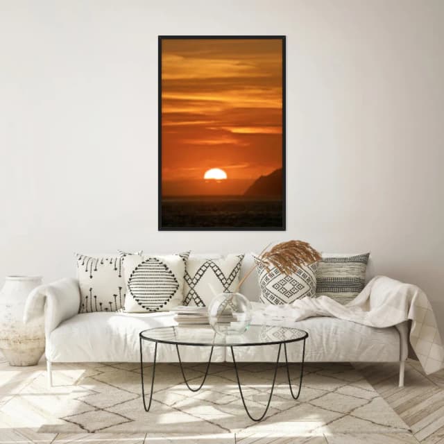 Quadro Decorativo Pôr Do Sol