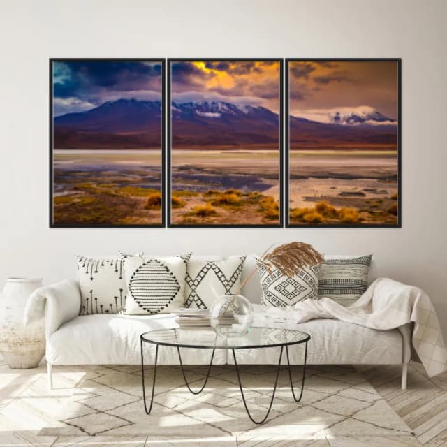 Kit Quadros Decorativos Montanha