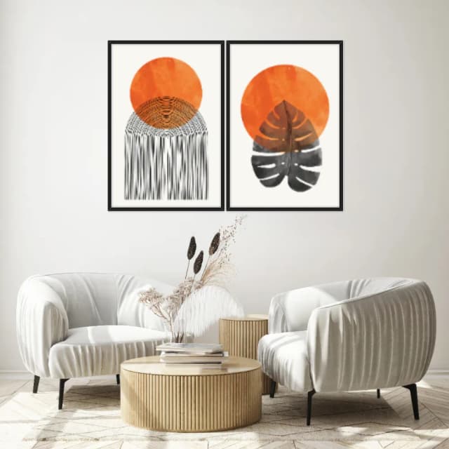 Kit Quadros Decorativos Tropical