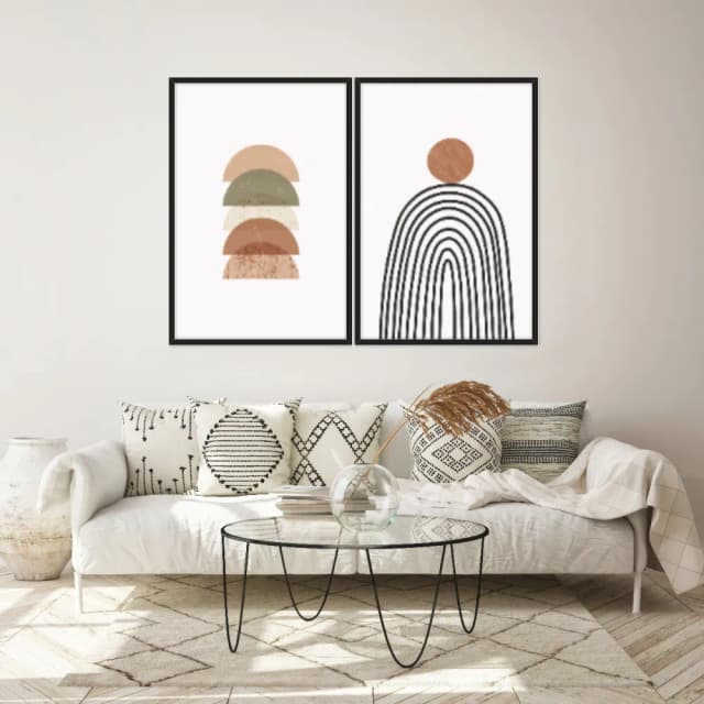 Kit Quadros Decorativos Boho