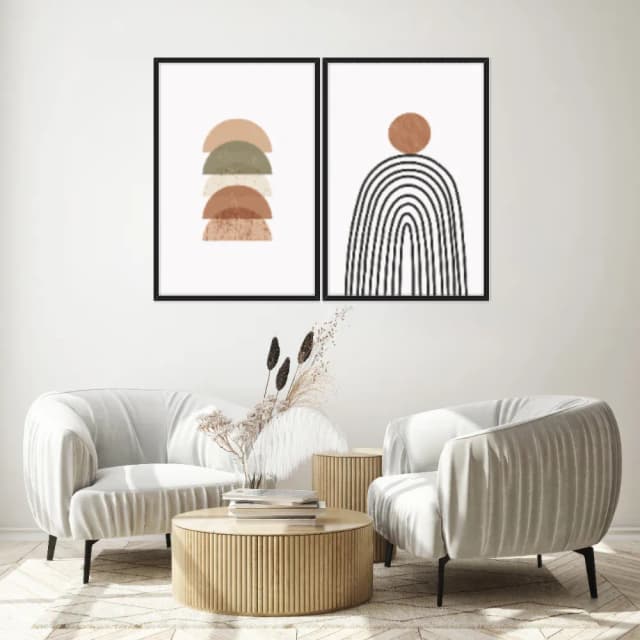 Kit Quadros Decorativos Boho