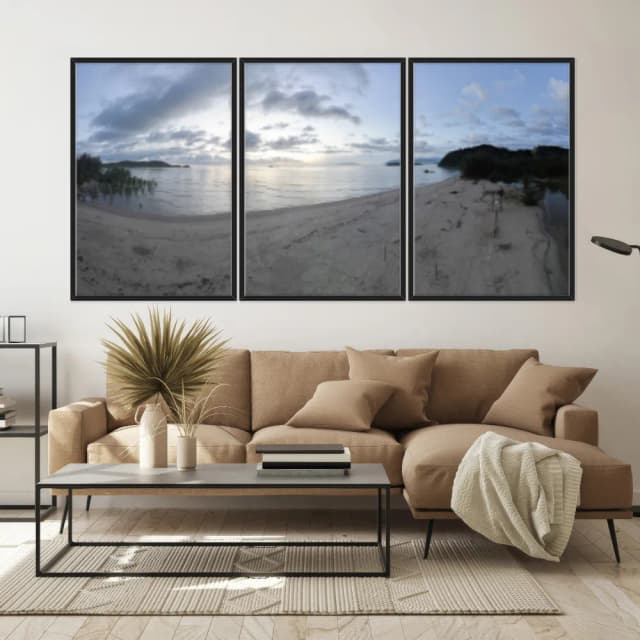 Kit Quadros Decorativos Praia