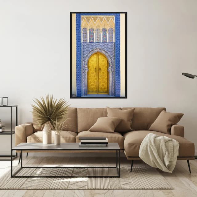 Quadro Decorativo Porta Palácio