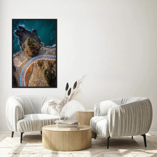 Quadro Decorativo Estrada No Mar