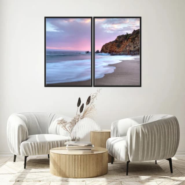 Kit Quadros Decorativos Mar