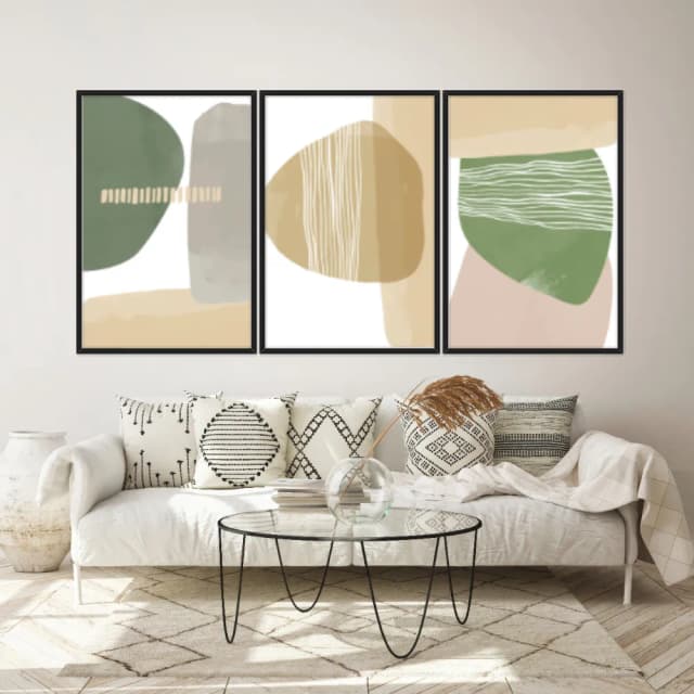 Kit Quadros Decorativos Formas