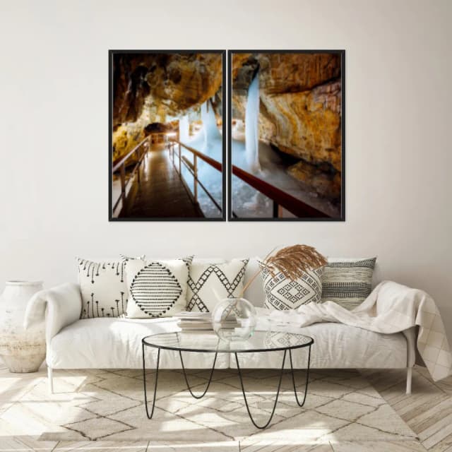 Kit Quadros Decorativos Caverna