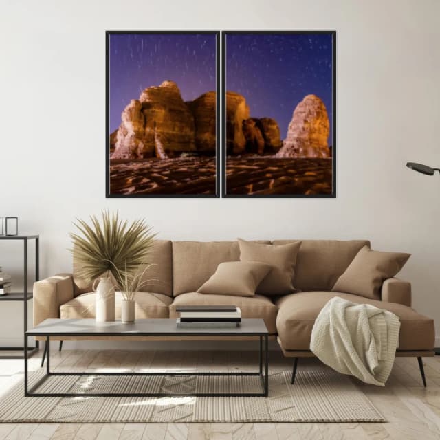 Kit Quadros Decorativos Rocha