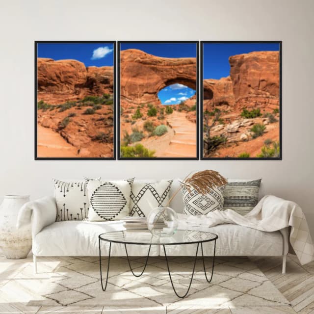 Kit Quadros Decorativos Rocha