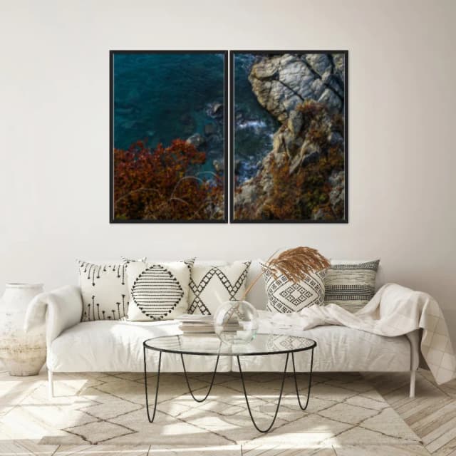 Kit Quadros Decorativos Mar