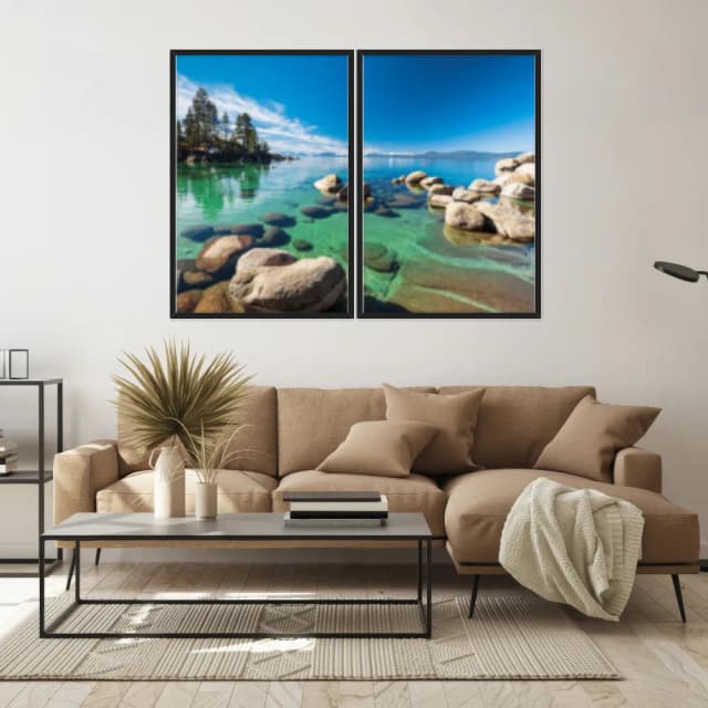 Kit Quadros Decorativos Rocha