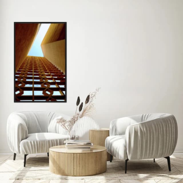 Quadro Decorativo Construção Moderna