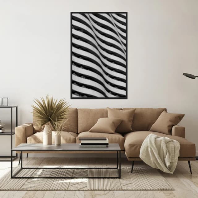 Quadro Decorativo Construção Geométrica