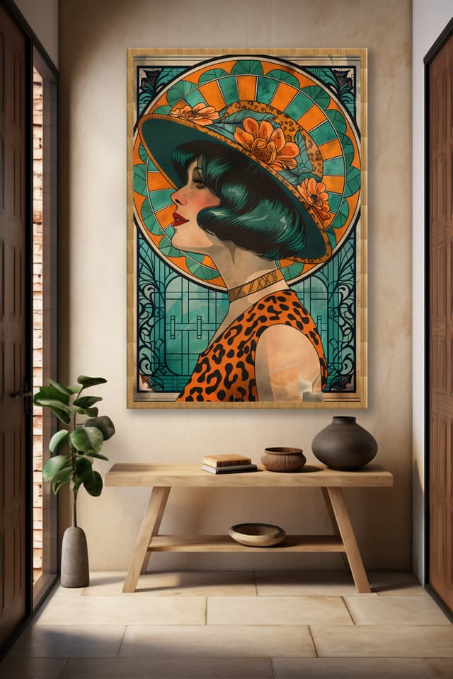 Mulher - Art Nouveau