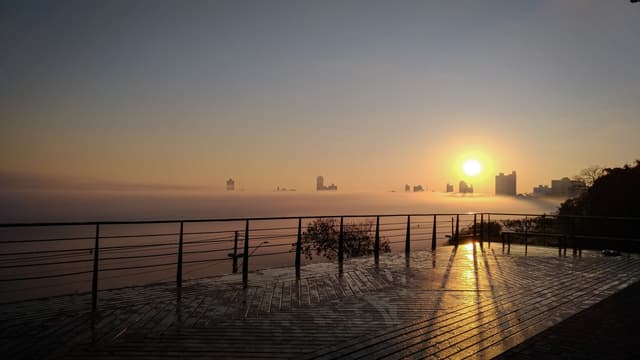Orla do Banhado - Por do Sol - São José dos Campos