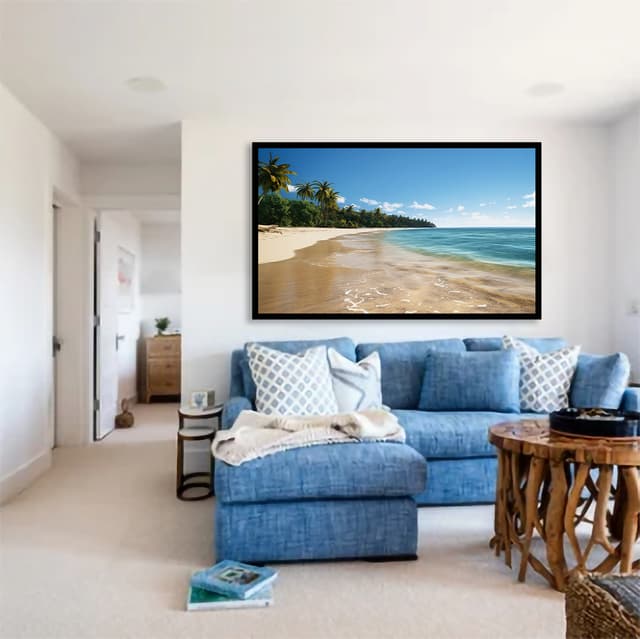 Praia Tropical Nordeste Brasileiro